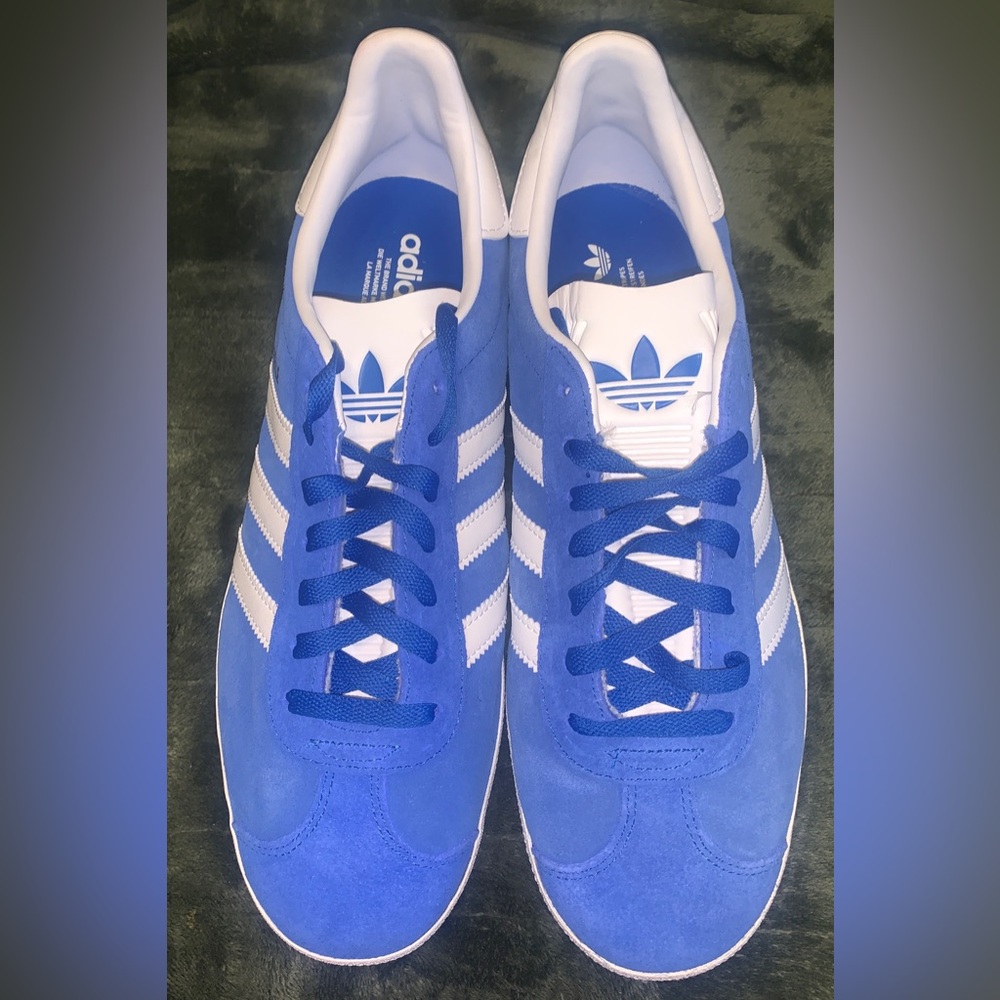 Adidas Originals Gazelle Men's Shoe Blue Cloud White